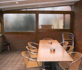 Blick auf die Terrasse(n)