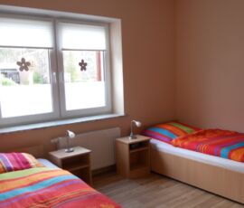 Schlafzimmer Blick in unsere Schlafräume